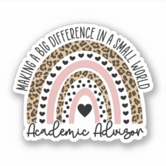 Sticker Cadeaux de conseiller universitaire