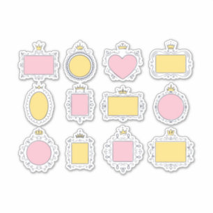 Sticker Cadre de cahier