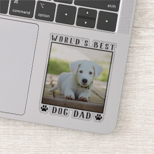 Sticker Cadre photo pour animaux de compagnie avec emprein
