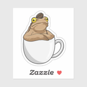 Sticker Café Frog