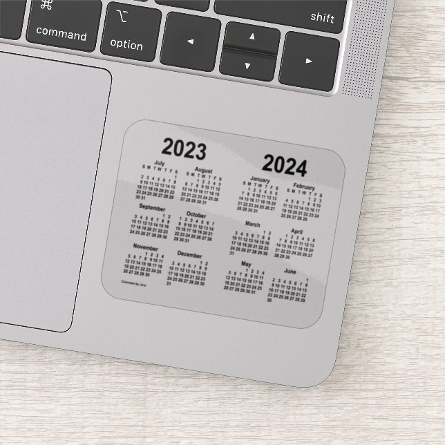 Sticker Calendrier de l'année scolaire 2023-2024 par Janz  (Détail)