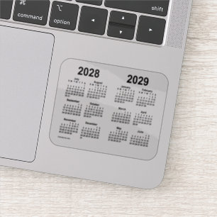 Sticker Calendrier de l'année scolaire 2028-2029 par Janz