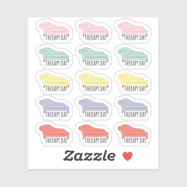 Sticker Calendrier du planificateur de rappel de rendez-vo (Feuille)