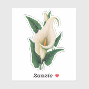 Sticker Calla Lilies
