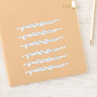 Calligraphie Nom de votre entreprise Personnalisé 