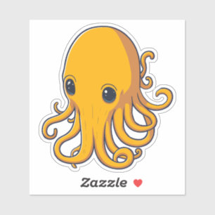 Sticker Calmar jaune