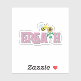 Sticker calme et minimaliste