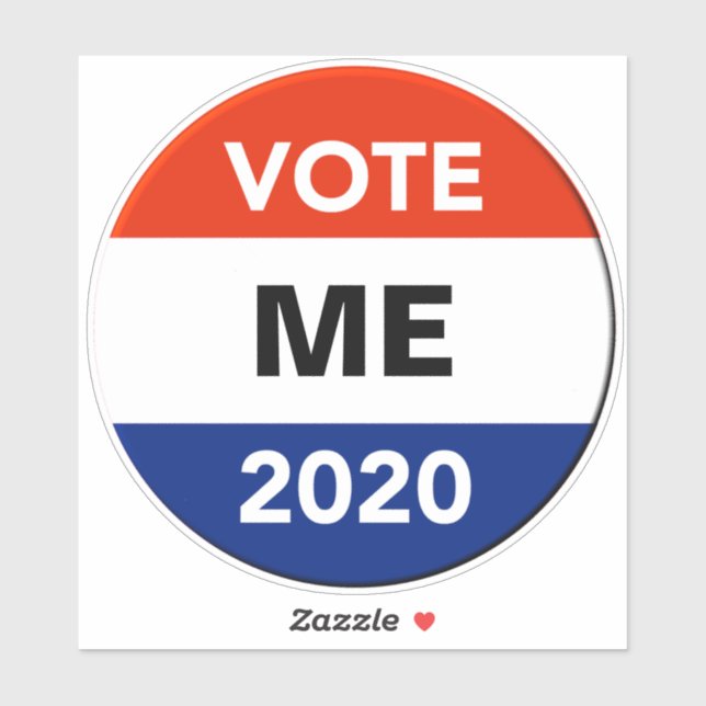 Sticker Campagne d'élection présidentielle de 2020 (Feuille)