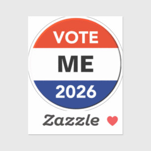 Sticker Campagne électorale pour le scrutin personnel de 2