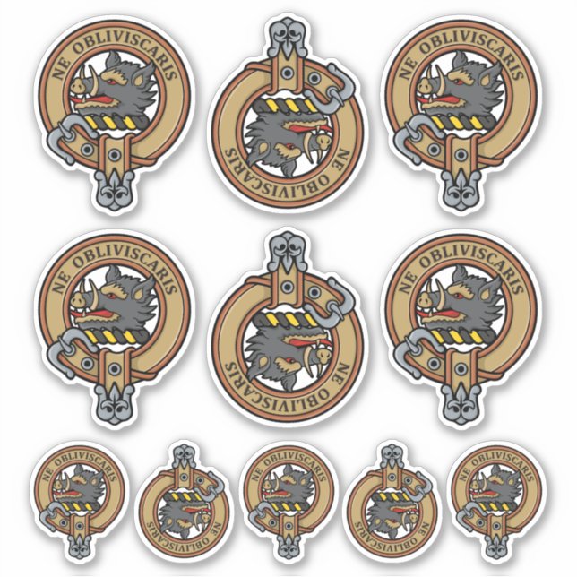 Sticker Campbell Crest (Devant)