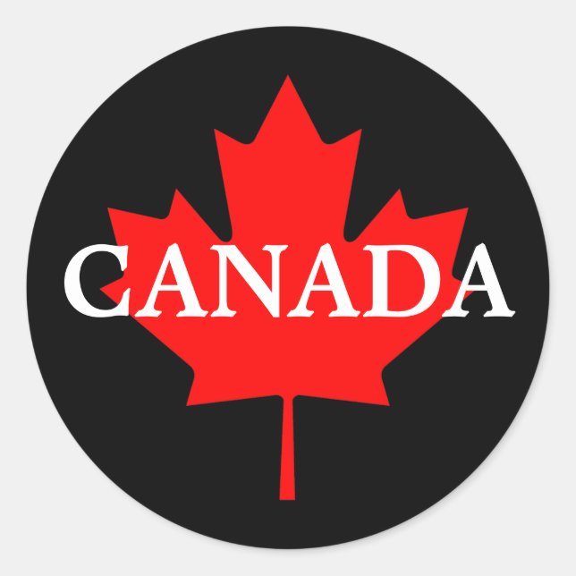 Sticker CANADA (Devant)