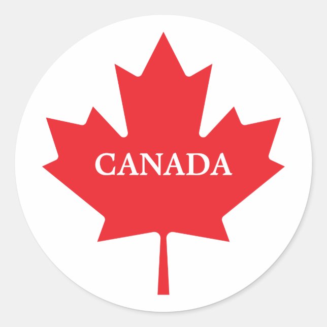 Sticker CANADA (Devant)