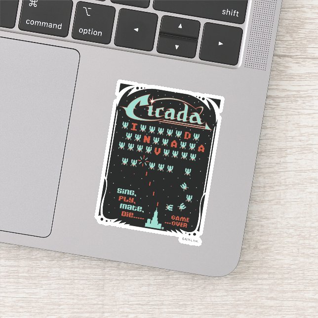 Sticker Canada Invada (Détail)