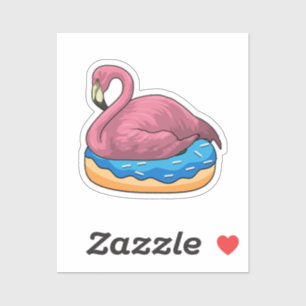 Sticker Canard avec Donut