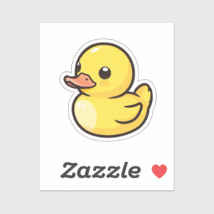 Sticker Canard cartonné