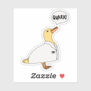 Sticker Canard de physique