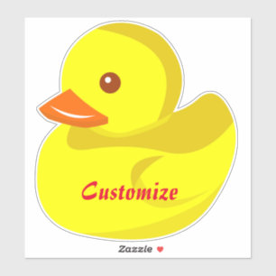 Sticker Canard en caoutchouc mou Thunder_Cove