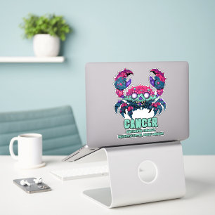Sticker Cancer Crab Zombie