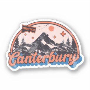 Sticker Cantorbéry, Connecticut