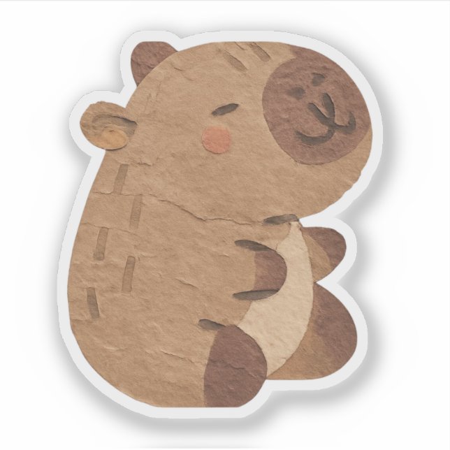 Sticker Capybara (Devant)