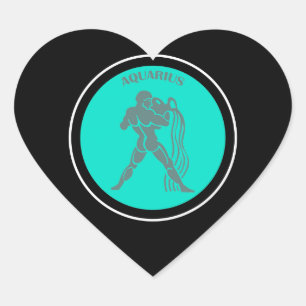 Sticker cardiaque Aquarius