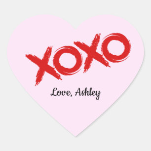 Sticker cardiaque Xoxo