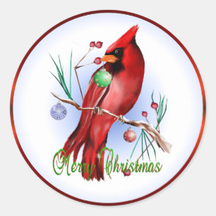 Sticker Cardinal de Noël