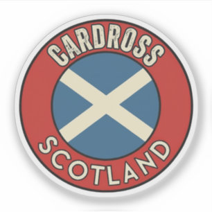 Sticker Cardross, Écosse
