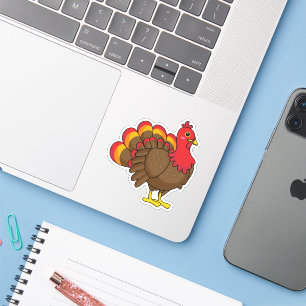 Sticker Caricature mignonne Turquie