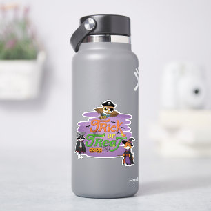 Sticker Caricature pour animaux de bois - Brouillard ou tr