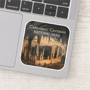 Sticker Carlsbad Cavernes Parc national Nouveau-Mexique