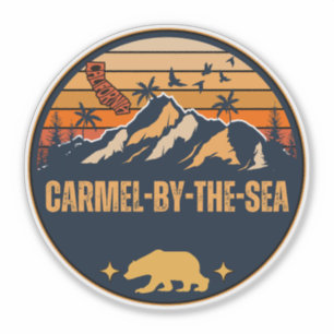 Sticker Carmel-by-the-Sea, Californie