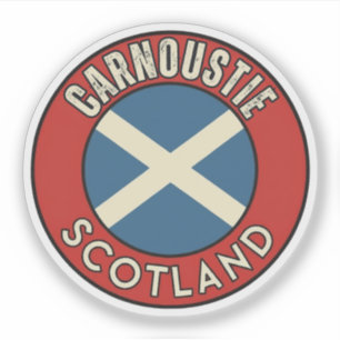 Sticker Carnoustie, Écosse