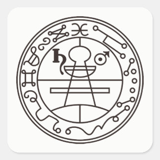 Sticker Carré 【シール】ソロモンの封印 - The Seal of Solomon