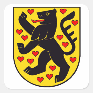 STICKER CARRÉ ドイツ　ワイマール紋章
