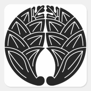 STICKER CARRÉ 抱き茗荷