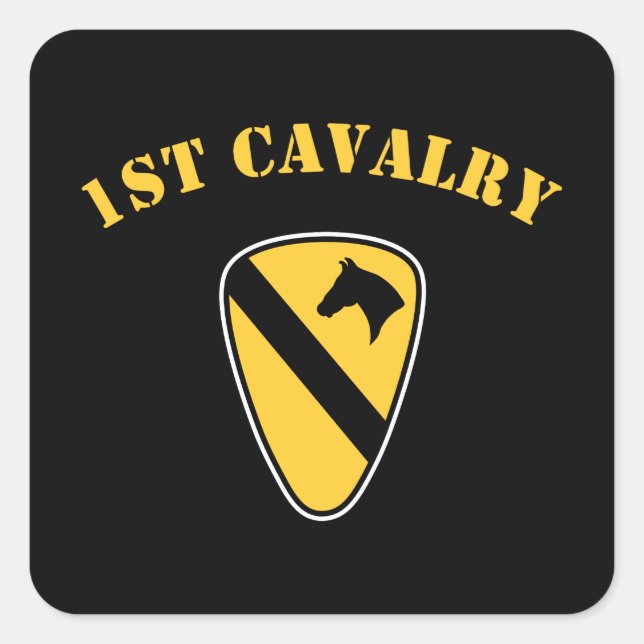 Sticker Carré 1re division de cavalerie (Devant)