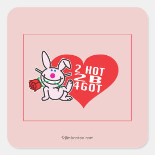 Sticker Carré 2 2 chauds B 4Got