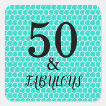50 Et Fabuleuse Fête Anniversaire Sirène Turquoise