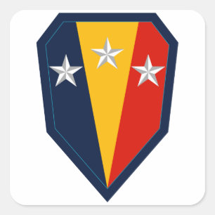 Sticker Carré 50e brigade d'infanterie