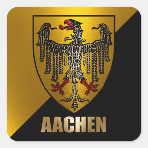 Sticker Carré Aachen