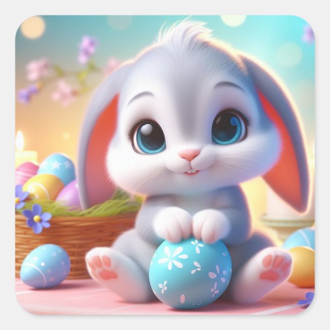 Sticker Carré Aaron (Devant)