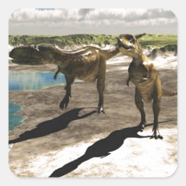 Sticker Carré Abelisaurus 2