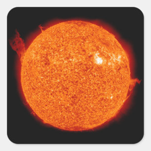 Sticker Carré Activité solaire le Sun