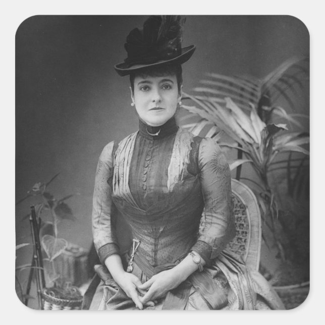 Sticker Carré Adelina Patti, 1880 (Devant)
