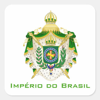Sticker Carré Adhésif Blason Empire
