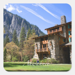 Sticker Carré Ahwahnee