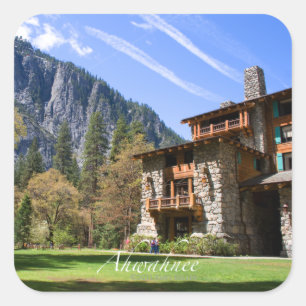 Sticker Carré Ahwahnee