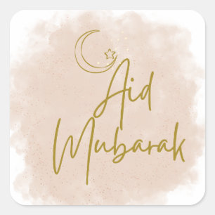 Sticker Carré Aid Mubarak Said