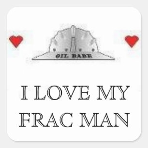 STICKER CARRÉ AIME MON FRAC MAN